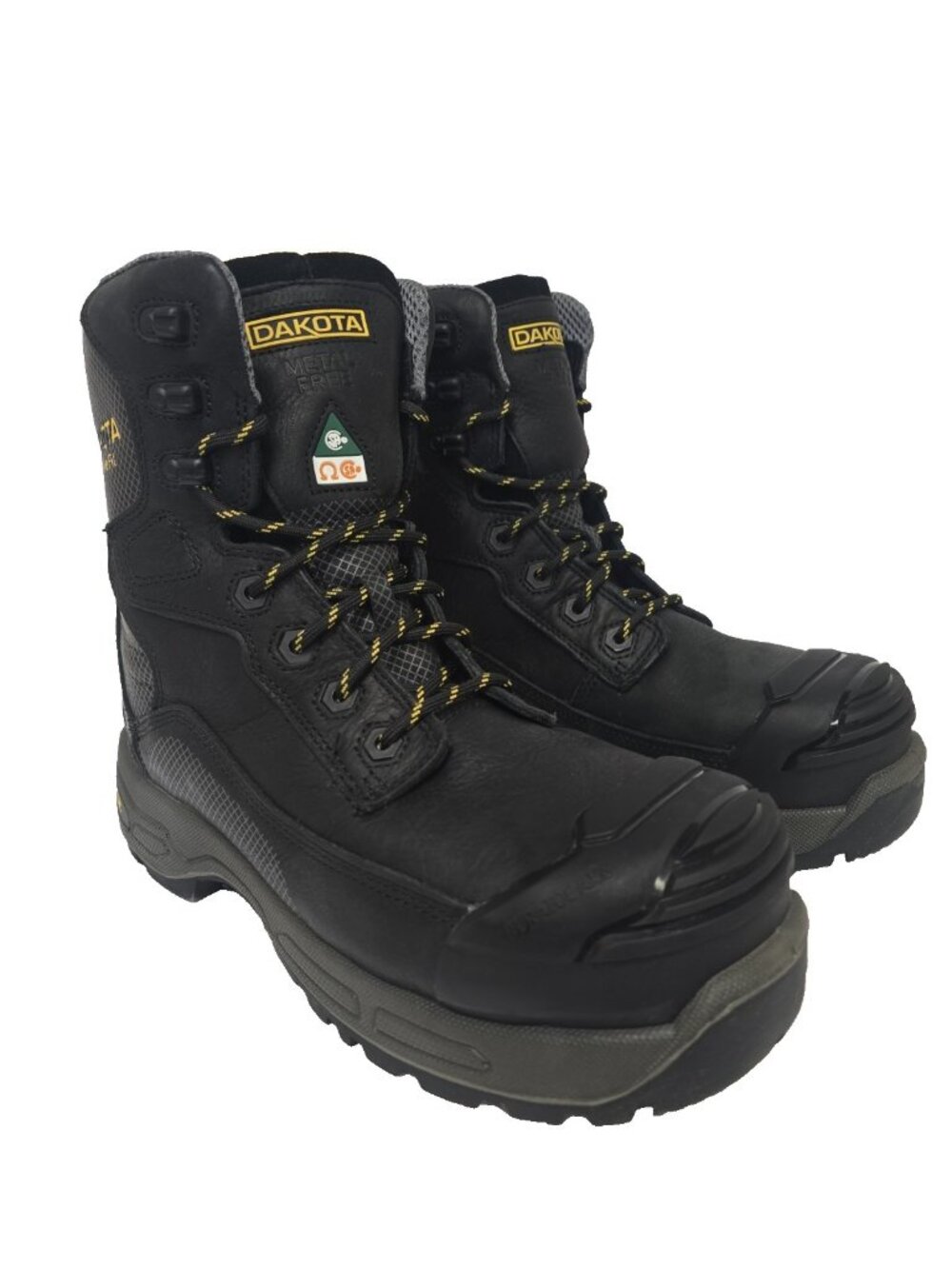 Dakota Men's 8" Adaptive Fit Composite Toe 8521 Work Boot Black Size 8M
